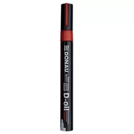 Lakkmarker, 2,8 mm, M, DONAU "D-oil", piros