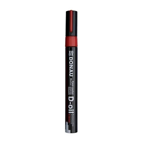 Lakkmarker, 2,8 mm, M, DONAU "D-oil", piros
