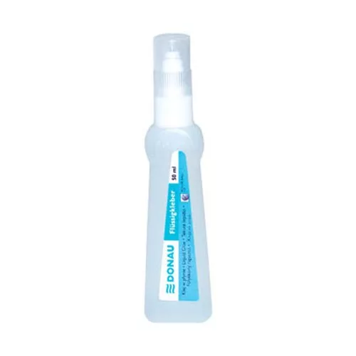 Ragasztó, folyékony, golyós, 50 ml, DONAU