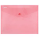 Irattartó tasak, A5, PP, patentos, DONAU, piros