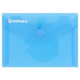 Irattartó tasak, A7, PP, patentos, DONAU, kék