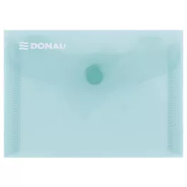 Irattartó tasak, A7, PP, patentos, DONAU, zöld