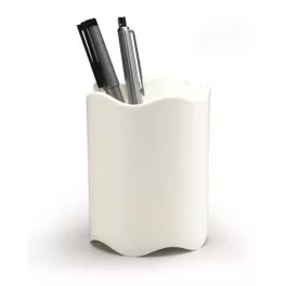   Írószertartó, műanyag, DURABLE, "Trend", fehér