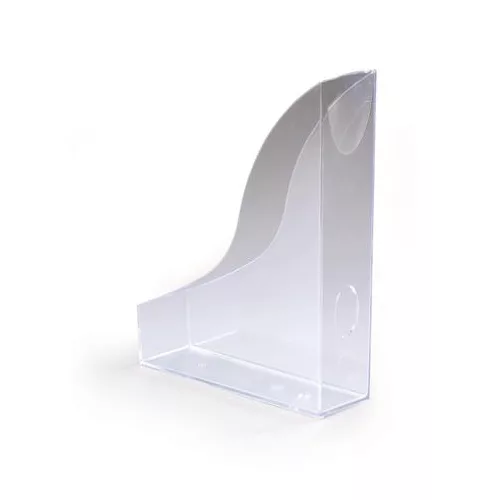 Iratpapucs, műanyag, 73 mm, DURABLE, "Basic", áttetsző
