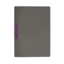   Gyorsfűző, klipes, A4, DURABLE "DURASWING® COLOR 30", lila