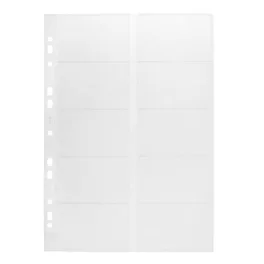 Névjegytartó betét, 10 db-os, DURABLE