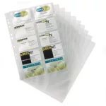 Névjegytartó betét, 10 db-os, DURABLE