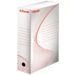 Archiválódoboz, A4, 100 mm, karton, ESSELTE "Standard", fehér