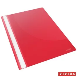   Gyorsfűző, PP, A4, ESSELTE "Standard", VIVIDA, piros