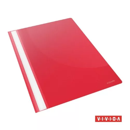 Gyorsfűző, PP, A4, ESSELTE "Standard", VIVIDA, piros