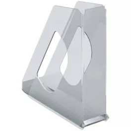   Iratpapucs, műanyag, 68 mm, ESSELTE "Europost", víztiszta