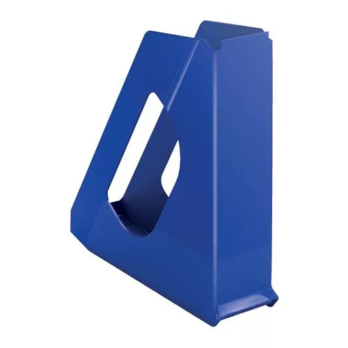 Iratpapucs, műanyag, 68 mm, ESSELTE "Europost", kék