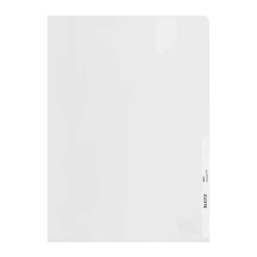Genotherm, felül és belső oldalon nyitott, A4, PP, 140 mikron, narancsos felület, LEITZ "Recycle"