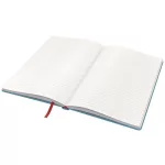 Beíró, A5, vonalas, 80 lap, keményfedeles, LEITZ "Cosy Soft Touch", nyugodtkék