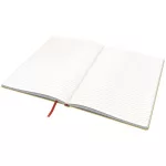 Beíró, B5, vonalas, 80 lap, keményfedeles, LEITZ "Cosy Soft Touch", melegsárga