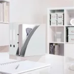 Spirálfüzet, A4, vonalas, 80 lap, LEITZ "Wow", fehér