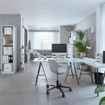 Spirálfüzet, A4, kockás, 80 lap, LEITZ "Wow", fehér