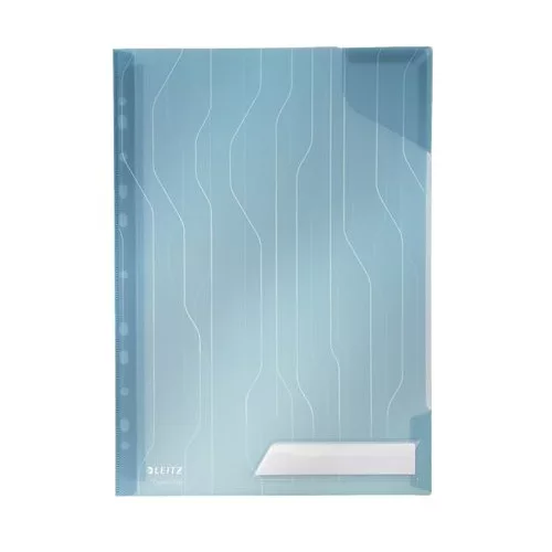 Genotherm, "L", lefűzhető, A4, 200 mikron, LEITZ "CombiFile", kék