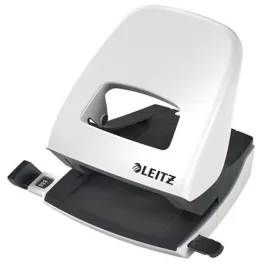   Lyukasztó, kétlyukú, 30 lap, LEITZ "Nexxt Wow", fehér
