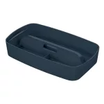 Rendszerező tálca, fogantyúval, LEITZ "MyBox Cosy", bársonyszürke
