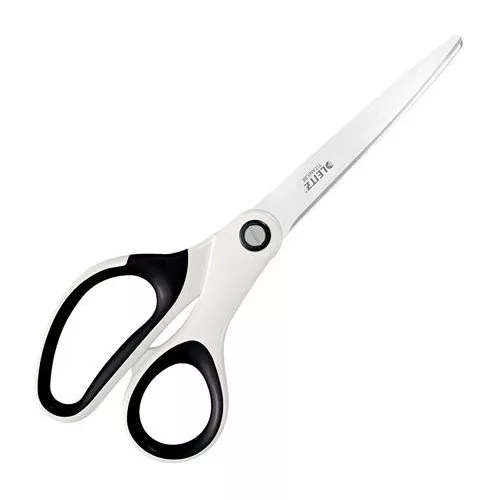 Olló, irodai, 20,5 cm, LEITZ "Wow Titán", fehér