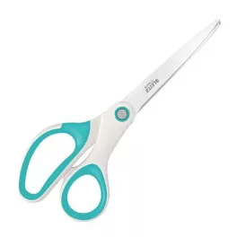   Olló, irodai, 20,5 cm, LEITZ "Wow Titán", jégkék