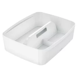   Rendszerező tálca, fogantyúval, nagy, LEITZ "MyBox", fehér