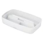 Rendszerező tálca, fogantyúval, kicsi, LEITZ "MyBox", fehér