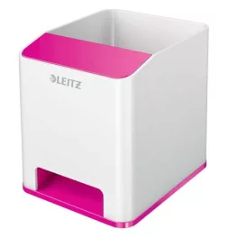   Írószertartó, kettős színhatású, LEITZ "Wow", rózsaszín