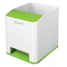   Írószertartó, kettős színhatású, LEITZ "Wow", zöld
