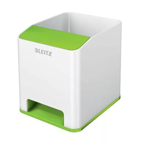 Írószertartó, kettős színhatású, LEITZ "Wow", zöld