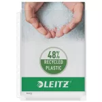 Genotherm, lefűzhető, A4, 170 mikron, narancsos felület, 20 mm, LEITZ "Jumbo"