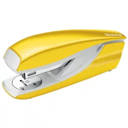   Tűzőgép, 24/6, 26/6, 30 lap, LEITZ "Nexxt Wow", sárga
