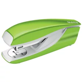   Tűzőgép, 24/6, 26/6, 30 lap, LEITZ "Nexxt Wow", zöld