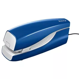   Tűzőgép, elektromos, 24/6, 20 lap, LEITZ "Nexxt 5533", kék