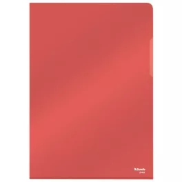   Genotherm, "L", A4, 150 mikron, víztiszta felület, ESSELTE "Luxus", piros