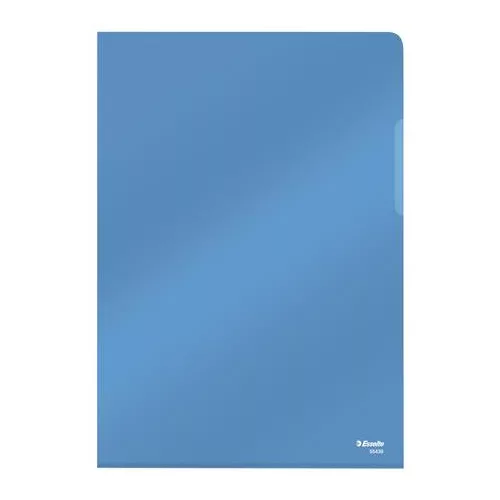 Genotherm, "L", A4, 150 mikron, víztiszta felület, ESSELTE "Luxus", kék
