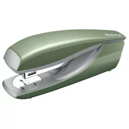   Tűzőgép, 24/6, 26/6, 30 lap, LEITZ "Nexxt Style", olajfazöld