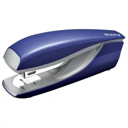   Tűzőgép, 24/6, 26/6, 30 lap, LEITZ "Nexxt Style", titánkék