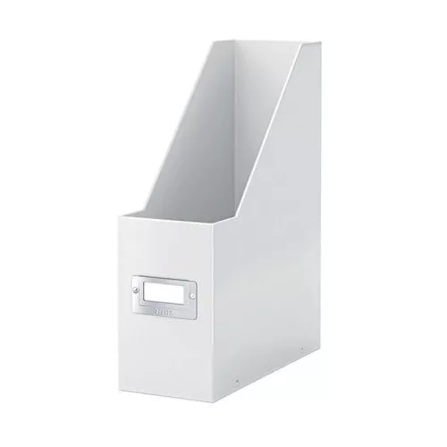 Iratpapucs, PP/karton, 95 mm, LEITZ "Click&Store", fehér
