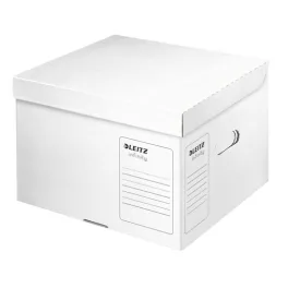   Archiválókonténer, M méret, LEITZ "Infinity", fehér