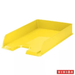   Irattálca, műanyag, ESSELTE "Europost", Vivida sárga