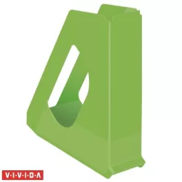   Iratpapucs, műanyag, 68 mm, ESSELTE "Europost", Vivida zöld