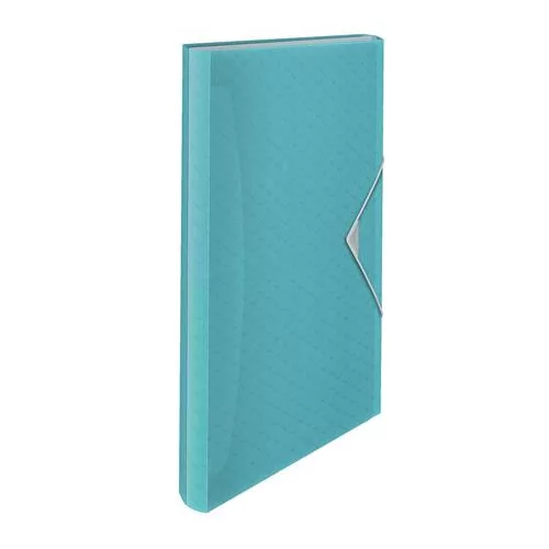 Harmonikamappa, A4, PP, 6 rekeszes, ESSELTE "Colour'Breeze", kék
