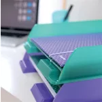 Irattálca, műanyag, ESSELTE "Colour'Breeze", kék