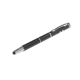   Érintőtoll, érintőképernyős készülékekhez, 4-az-1-ben, LEITZ "Stylus", fekete