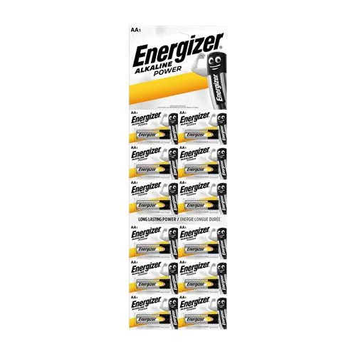 Elem, AA ceruza, 12 db, egyesével téphető, ENERGIZER "Alkaline Power Kartella"