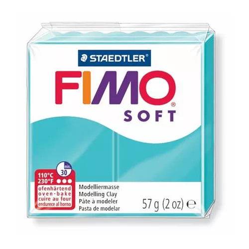 Gyurma, 57 g, égethető, FIMO "Soft", borsmenta