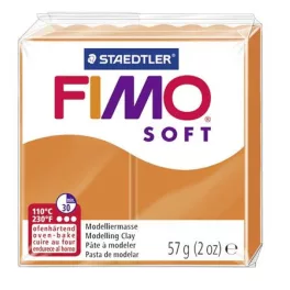 Gyurma, 57 g, égethető, FIMO "Soft", mandarin