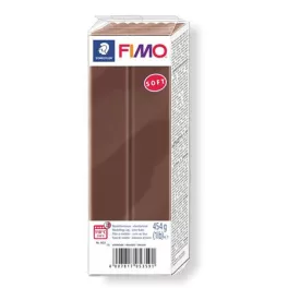   Gyurma, 454 g, égethető, FIMO "Soft", csokoládé